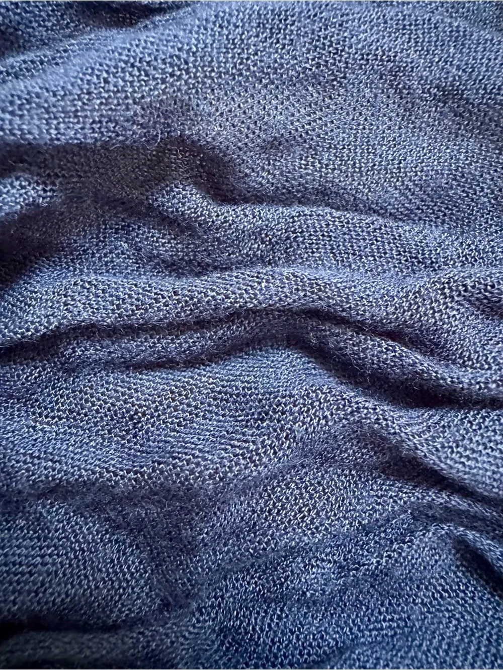 J. Crew Navy Lightweight Scarf